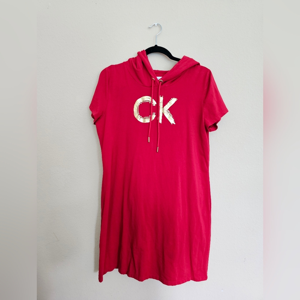 Calvin Klein Vibrant Red Apparel
